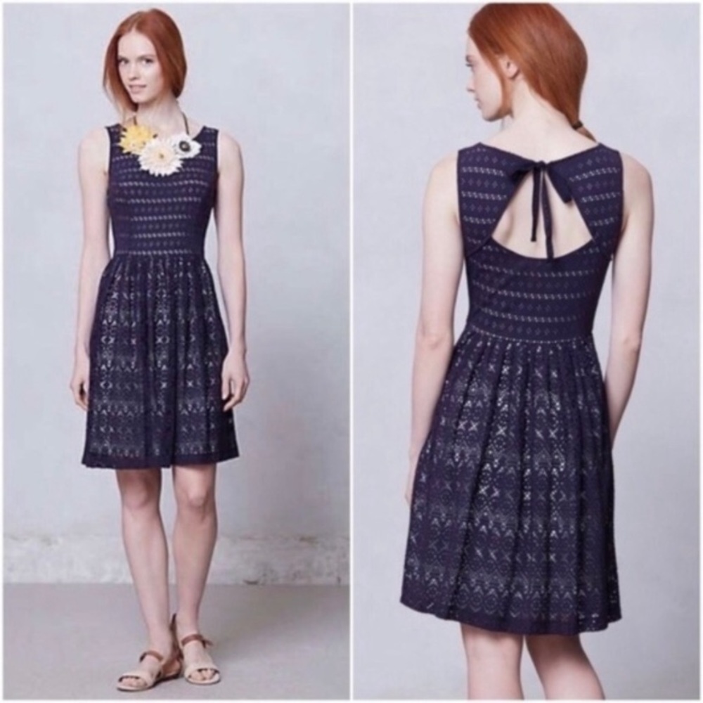 Anthropologie | Postmark Sunstream Eyelet Dress